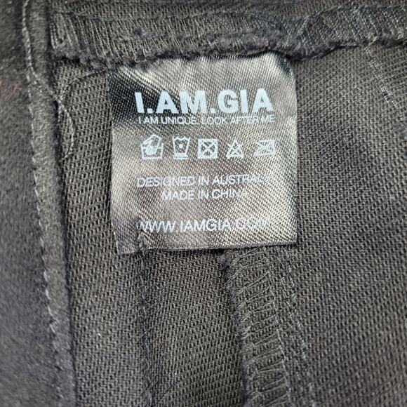 I.AM.GIA Ursa Black Cargo Pants size Small - Picture 13 of 13